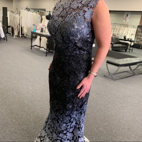 Montage by Mon Cheri Lace Ombré Mother of the Bride gown - Picture 8 of 17